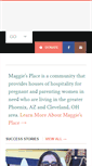 Mobile Screenshot of maggiesplace.org
